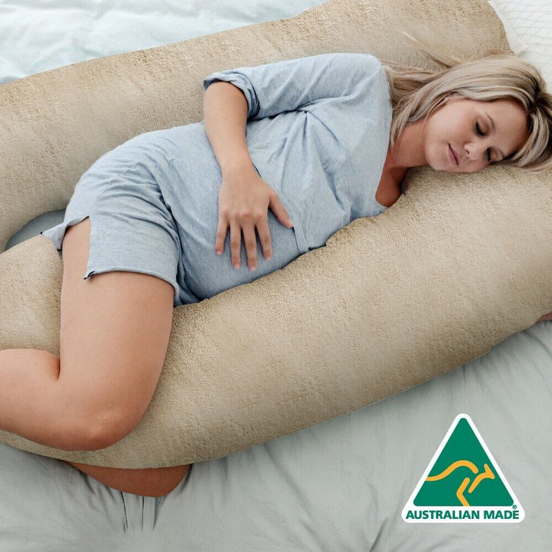 Premium Warm Velvet U Shaped Maternity Pillow