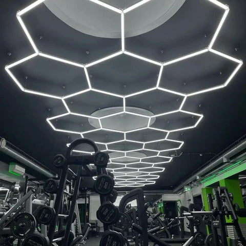 LED Hexagon Honeycomb Ceiling Wall Lights