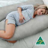 Premium Warm Velvet U Shaped Maternity Pillow