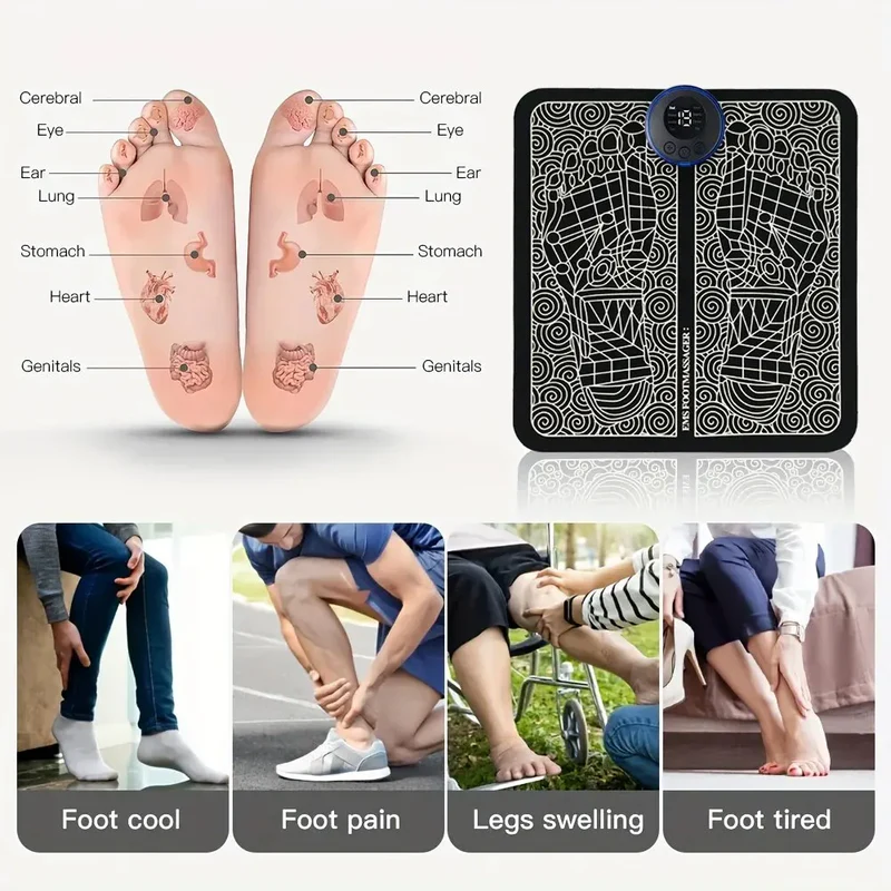 EMS (Electrical Muscle Stimulation) Foot Massager Portable