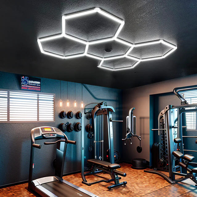 LED Hexagon Honeycomb Ceiling Wall Lights