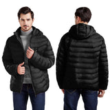 Electric Heated Unisex Thermal Winter Jacket With 9 Heating Zones