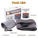 Electric Heated Waist Vibration Massager