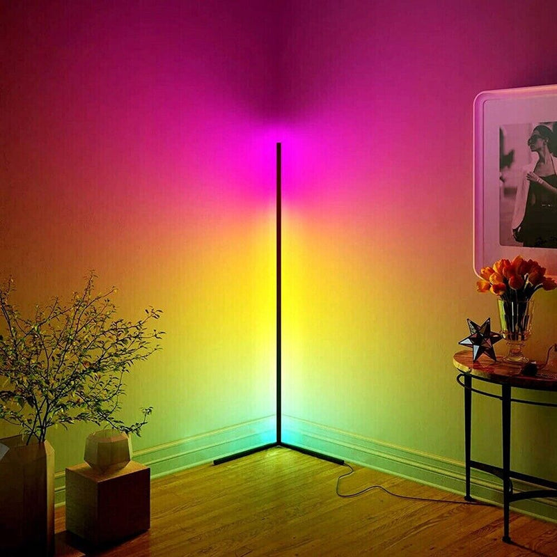 150cm RGB LED Corner Floor Lamp